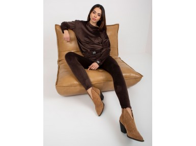 Ensemble marron foncé
