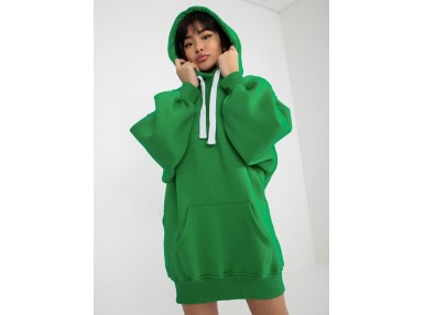 Sweat à capuche femme - vert