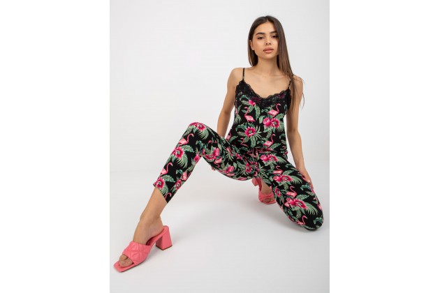 Pantalon multicolore