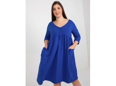 Robe courte amples - bleu foncé