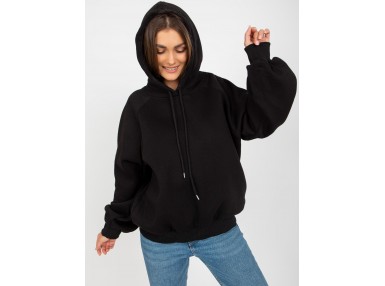 Sweat à capuche zippé - noire