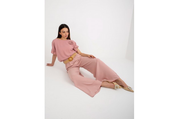 Pantalon rose clair