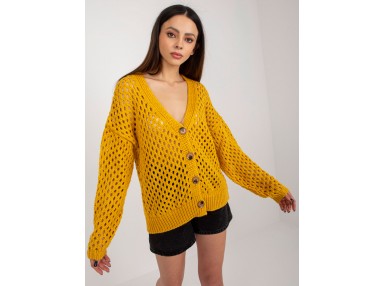 Pull - jaune foncé