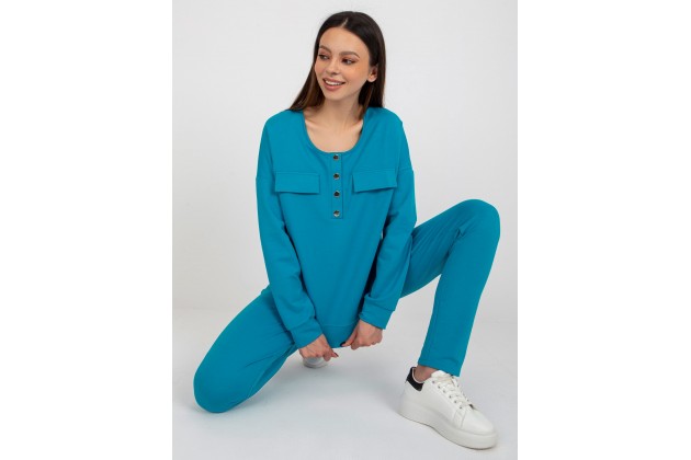 Ensemble sweat et pantalon - bleu