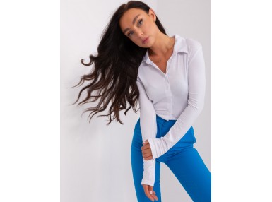  Chemise boutonnée - blanche