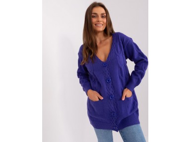 Gilet à boutons - violet