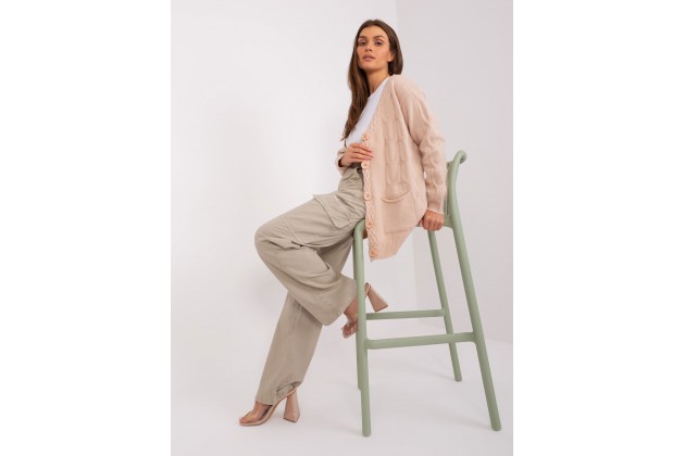 Gilet à boutons - beige