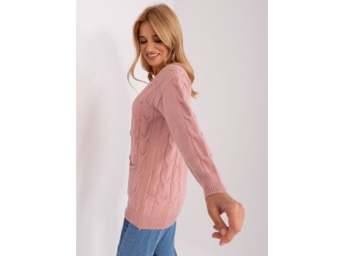 Gilet à boutons - rose clair