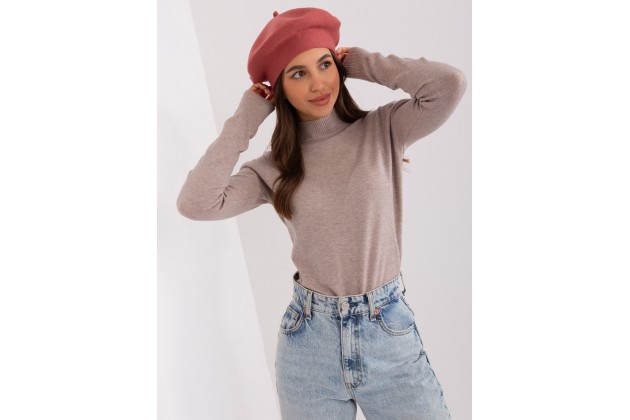 Casquette orange foncé