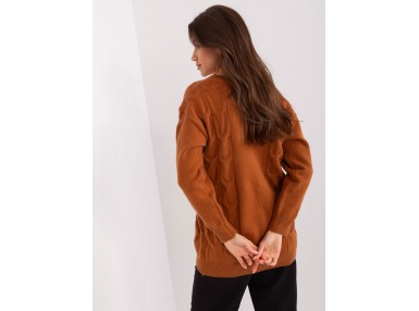 Gilet à boutons - marron clair