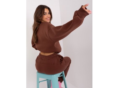 Ensemble marron foncé