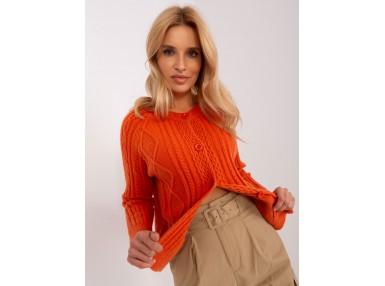 Gilet à boutons - orange