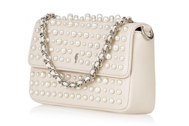 Petite sacoche pour femme avec des perles