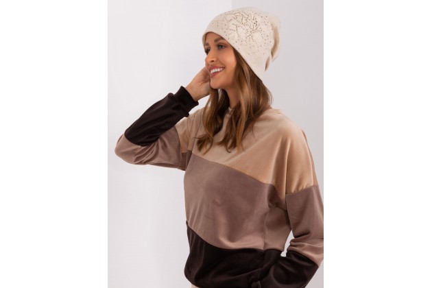 Casquette beige clair