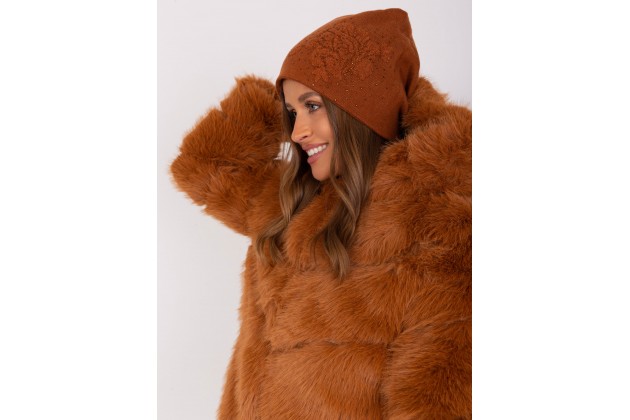 Casquette marron clair