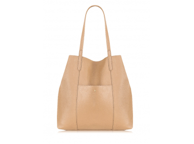 Sac shopping en cuir pour femme