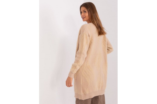Long gilet Femme - beige