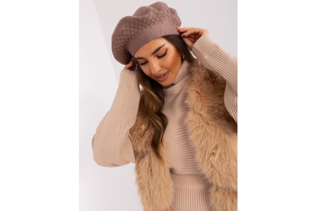 Casquette marron