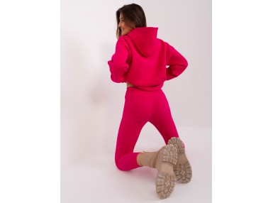 Ensemble confort avec sweat et pantalon - fuchsia