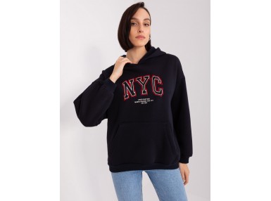 Sweat à capuche - marine