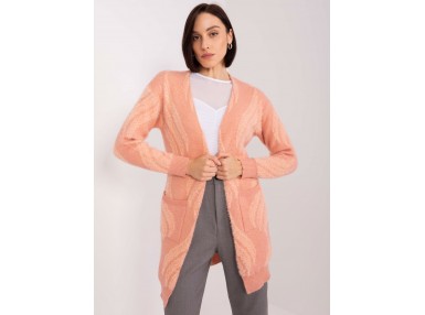 Long gilet Femme - rose foncé