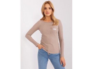 T-shirt à manches longues - beige foncé