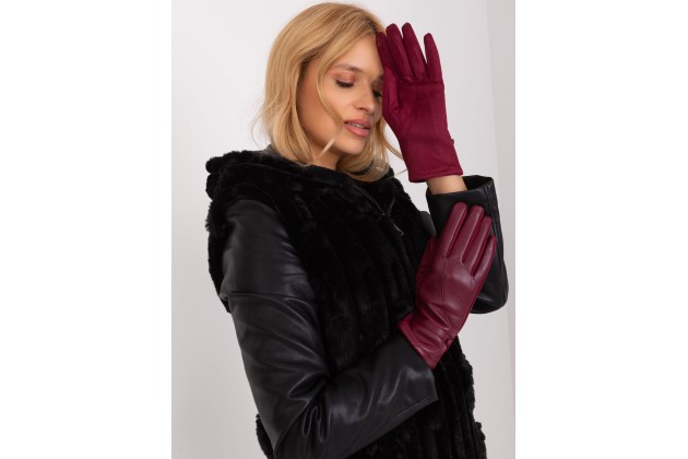 Gants - bordeaux
