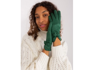 Gants en daim - vert