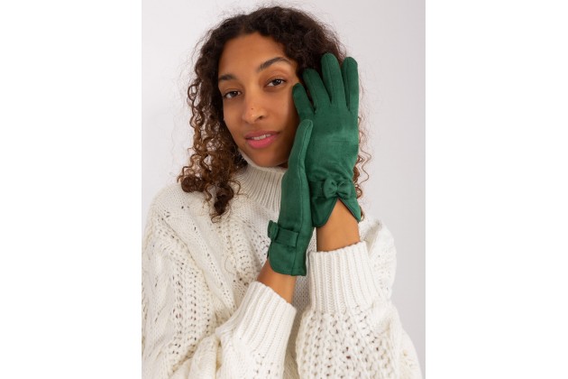 Gants en daim - vert