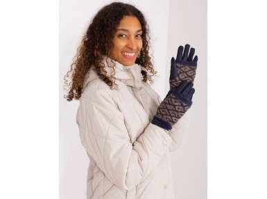 Gants duveteux - marine