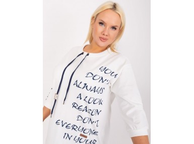 Sweat-shirt - blanc