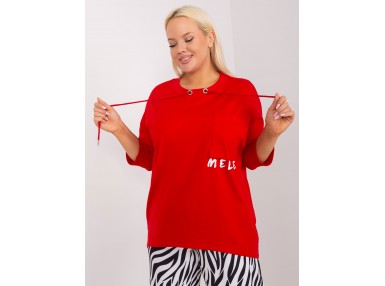 T-shirt en coton - rouge