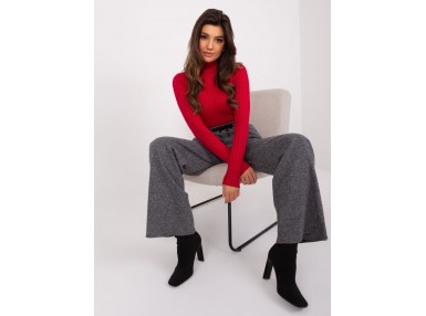 Pantalon ample élégant - gris