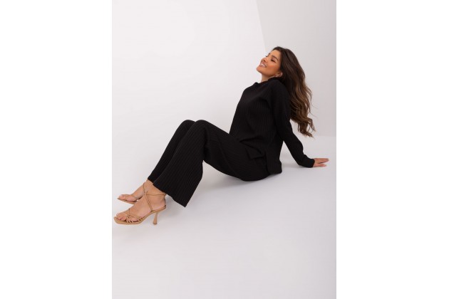 Ensemble avec chemise et pantalon - noir