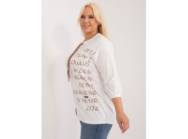 Sweat-shirt - éqru