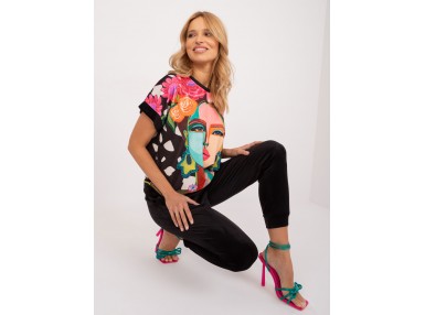 Ensemble avec t-shirtet pantalon - noir