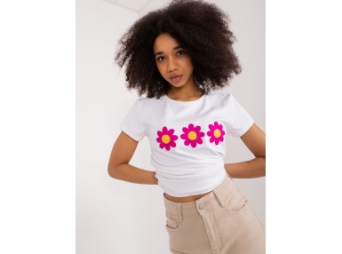 T-shirt en coton - blanc