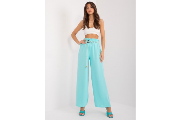 Pantalon ample élégant - menthe