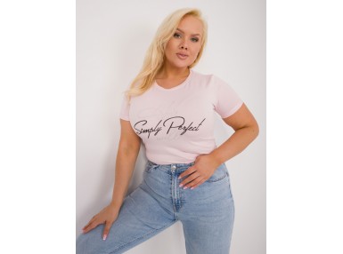 T-shirt en coton - rose clair