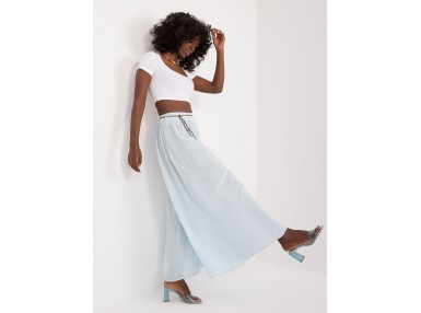 Pantalon large - bleu clair