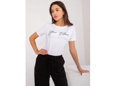 T-shirt en coton - blanc