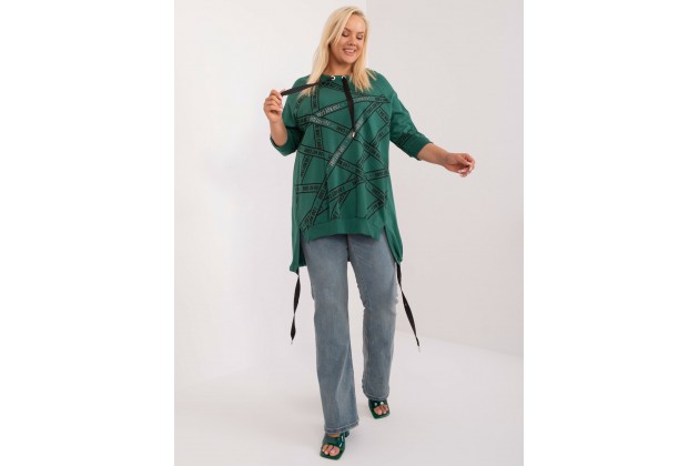 Tunique en coton - vert
