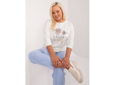 T-shirt en coton - éqru
