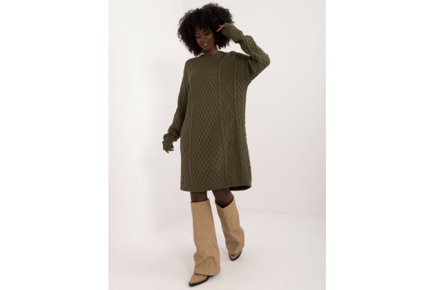 Robe tunique courte - kaki