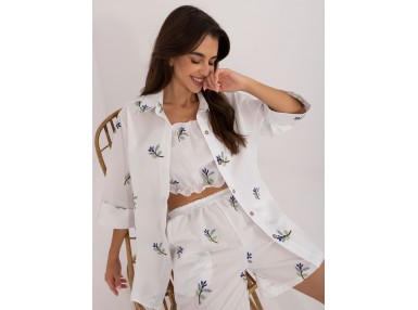 Ensemble sportif trois pièces - blanc