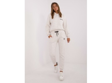 Ensemble avec sweat et pantalon - beige