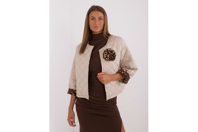 Veste matelassée - beige