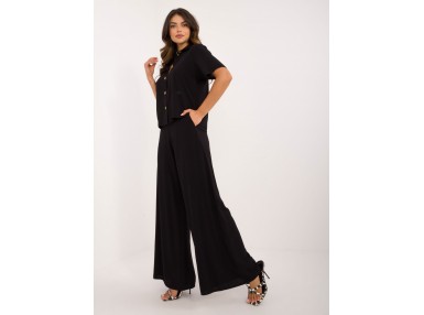 Ensemble avec chemise et pantalon - noir