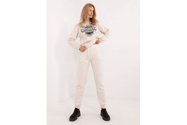 Pantalon en coton - beige