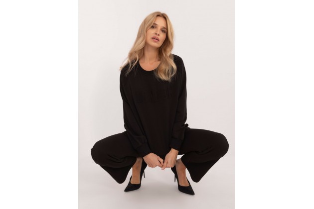 Ensemble avec sweat et pantalon - noir